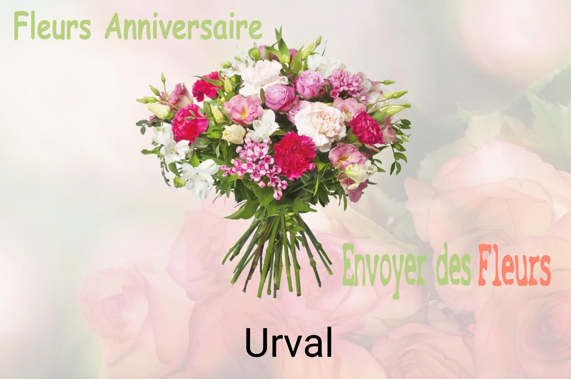 Bouquet de fleurs d’anniversaire livré à Urval