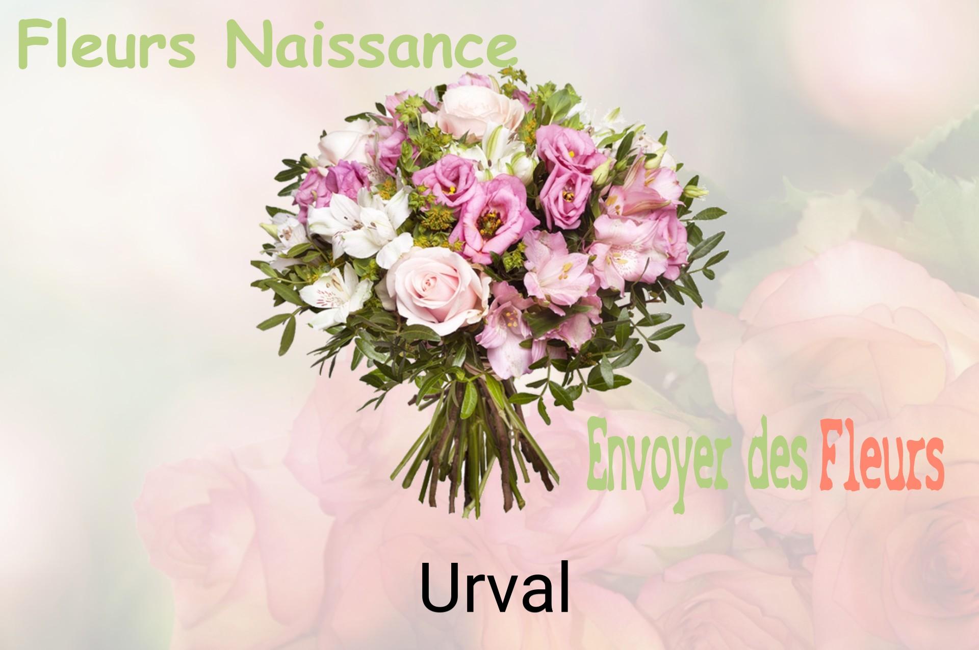 Bouquet de fleurs de naissance livré à Urval